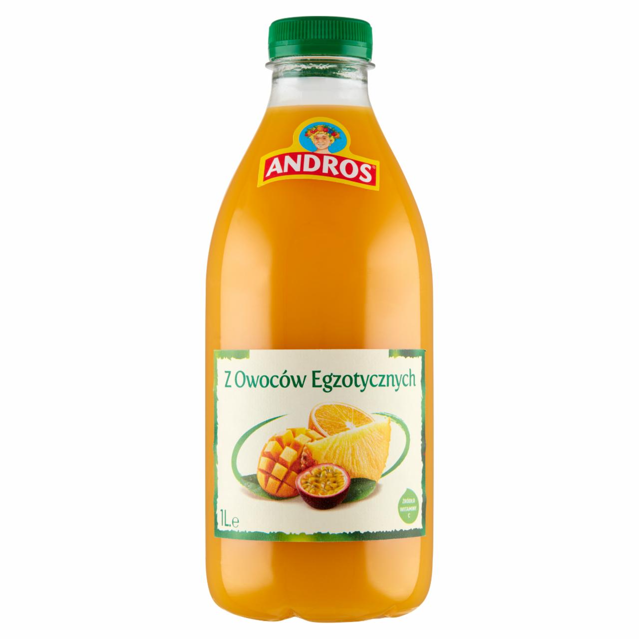 Zdjęcia - Andros Produkt do picia z owoców egzotycznych 1 l