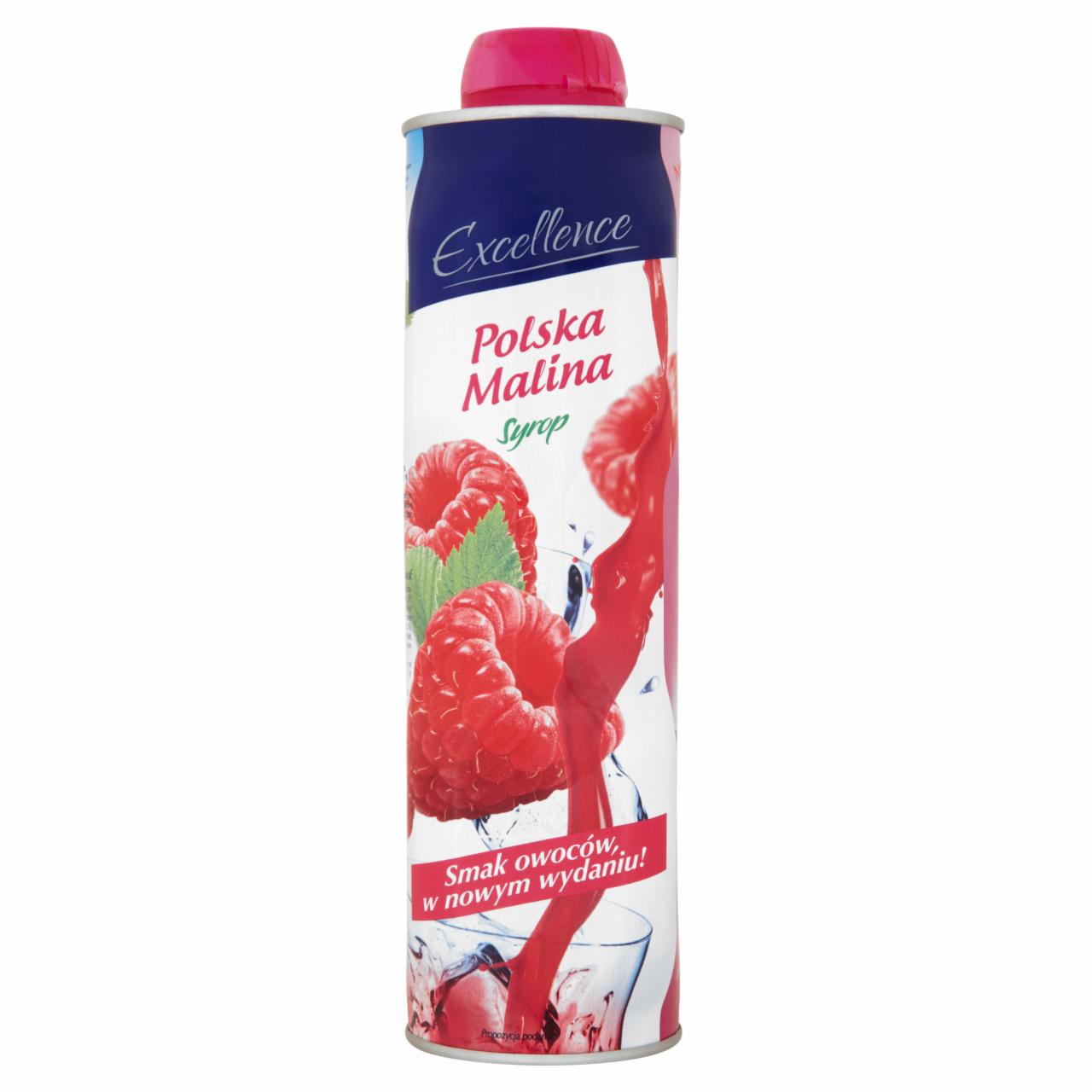 Zdjęcia - Excellence Polska Malina Syrop 700 ml