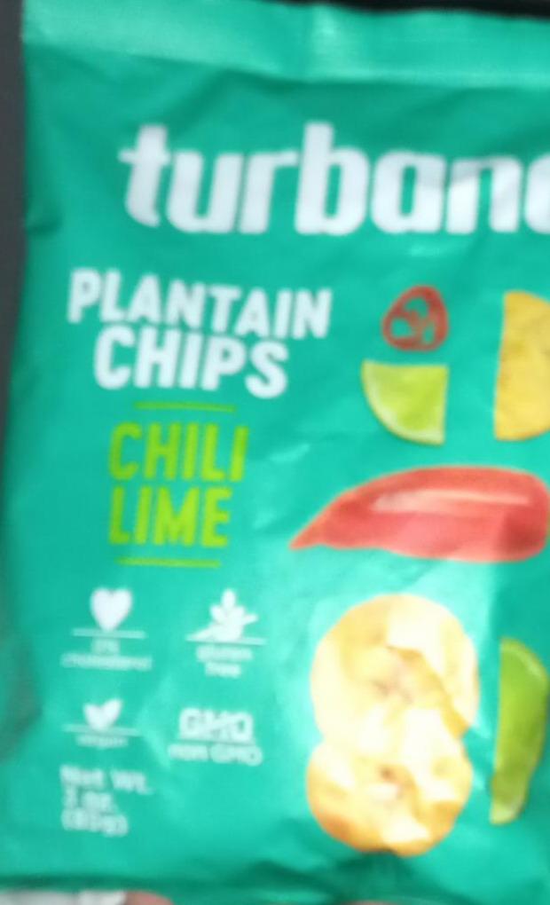 Zdjęcia - Plantain chips chili lime turbana