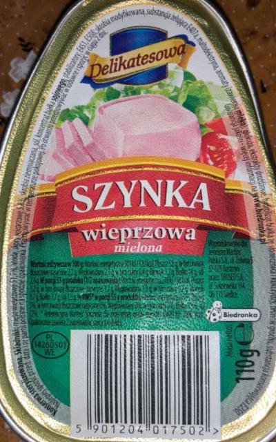 Zdjęcia - Szynka wieprzowa mielona Delikatesowa