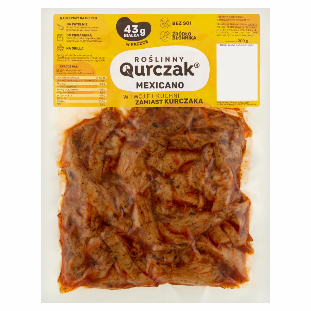 Zdjęcia - Roślinny Qurczak Mexicano Roślinny półprodukt 200 g