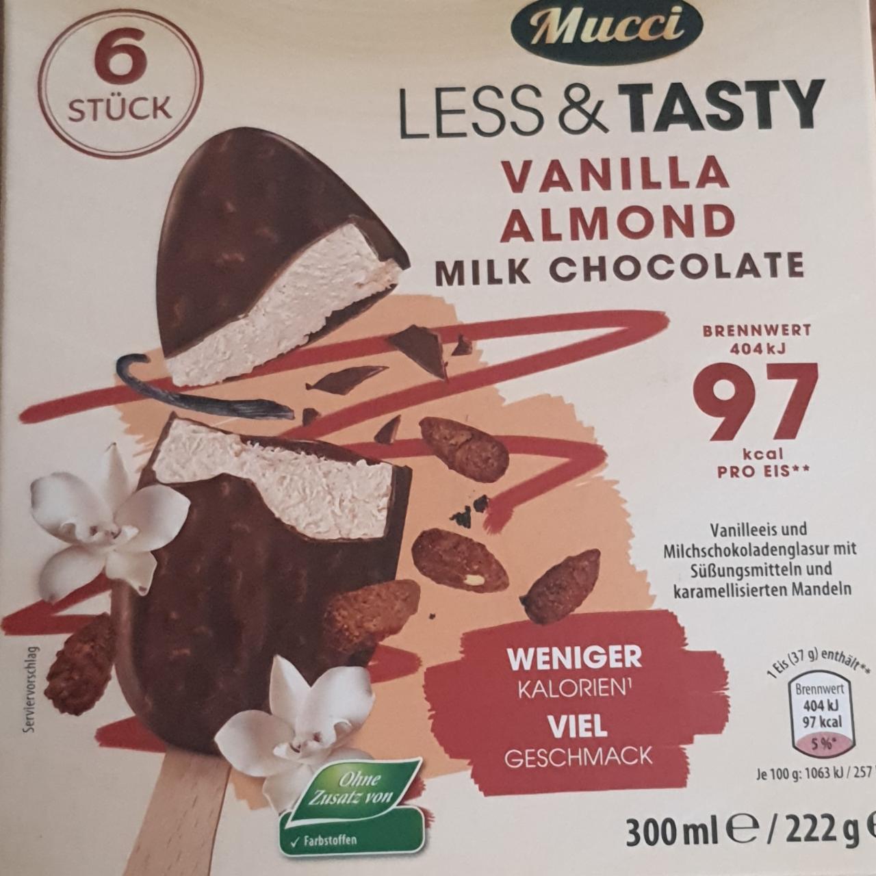 Zdjęcia - Vanilla almond milk chocolate Mucci