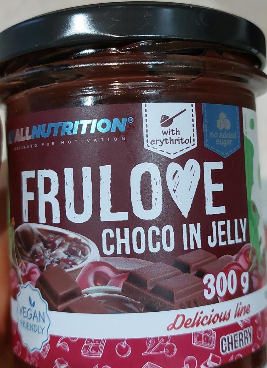 Zdjęcia - Frulove choco in jelly cherry Allnutrition