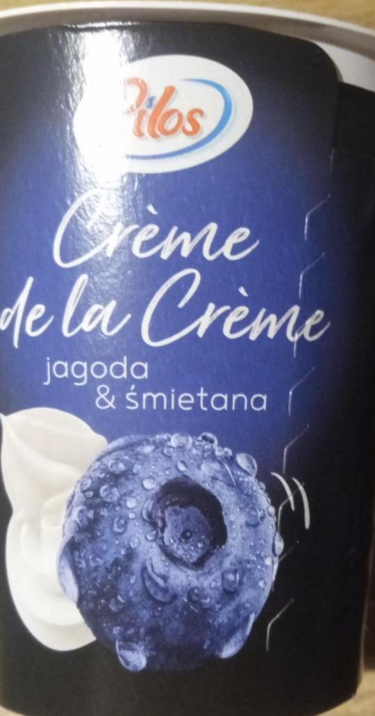 Zdjęcia - Creme de la Creme jagoda & śmietana Pilos