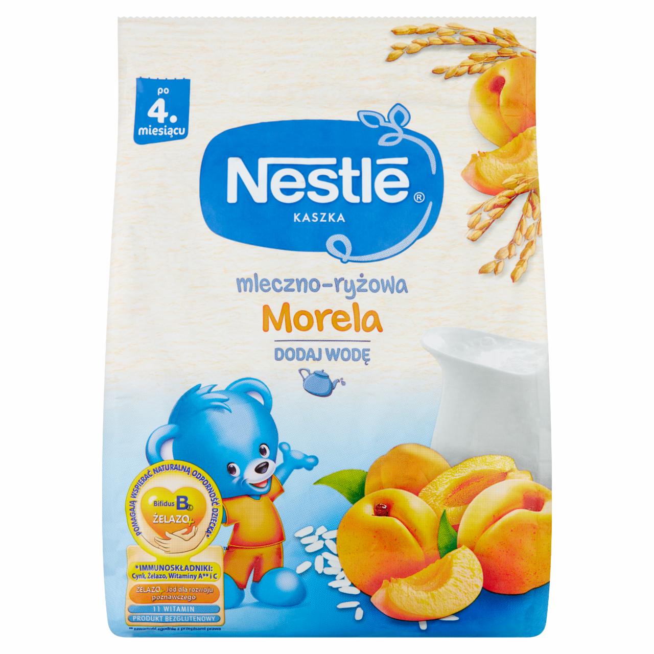 Zdjęcia - Kaszka mleczno-ryżowa morela dla niemowląt po 4. miesiącu 230 g Nestlé