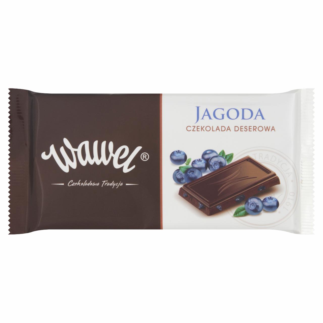 Zdjęcia - Wawel Jagoda Czekolada deserowa 100 g