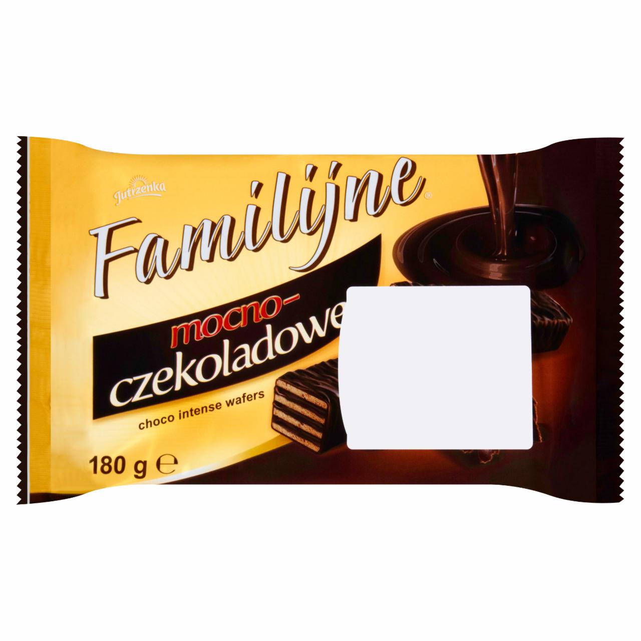 Zdjęcia - Familijne mocno-czekoladowe Wafelki w czekoladzie 180 g