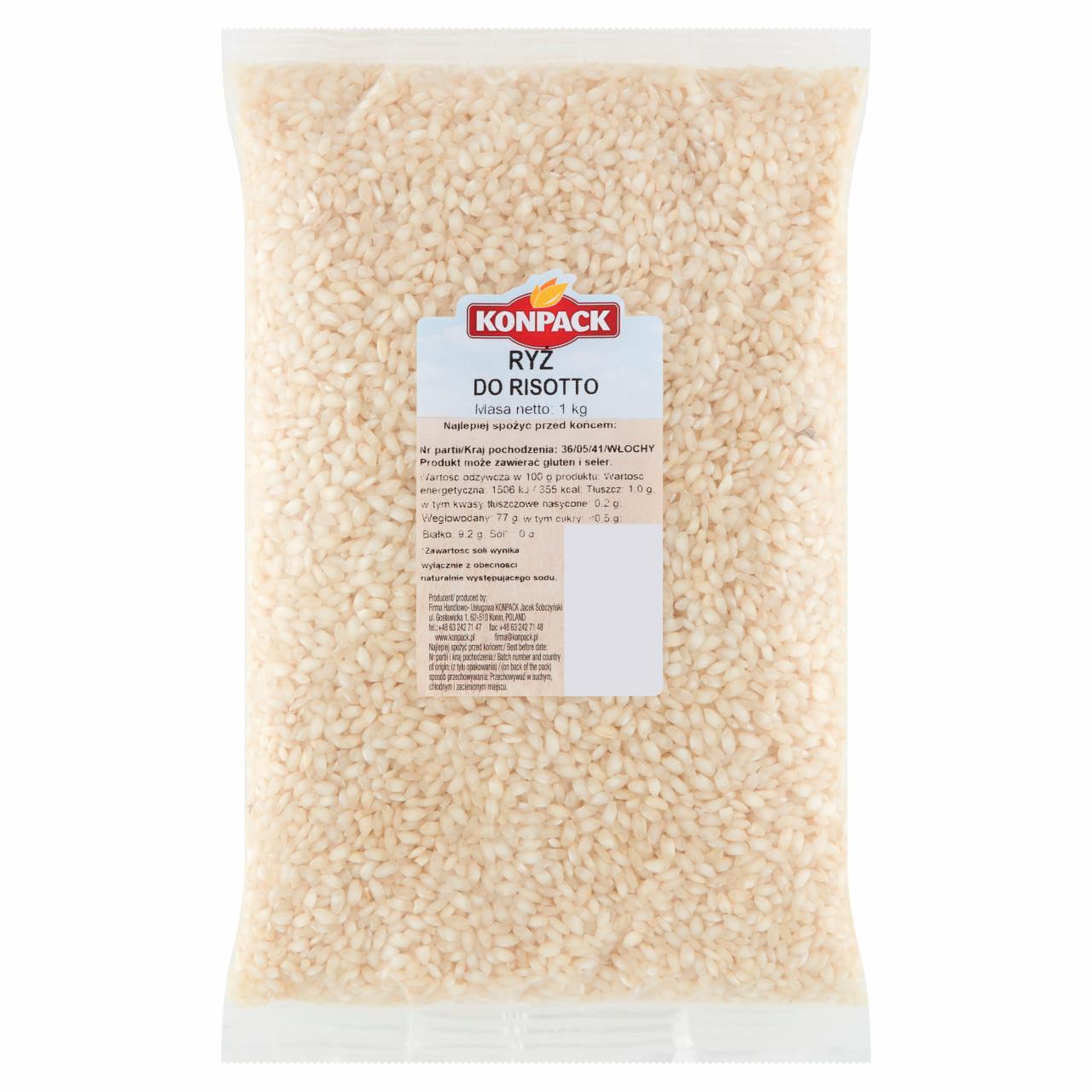 Zdjęcia - Konpack Ryż do risotto 1 kg