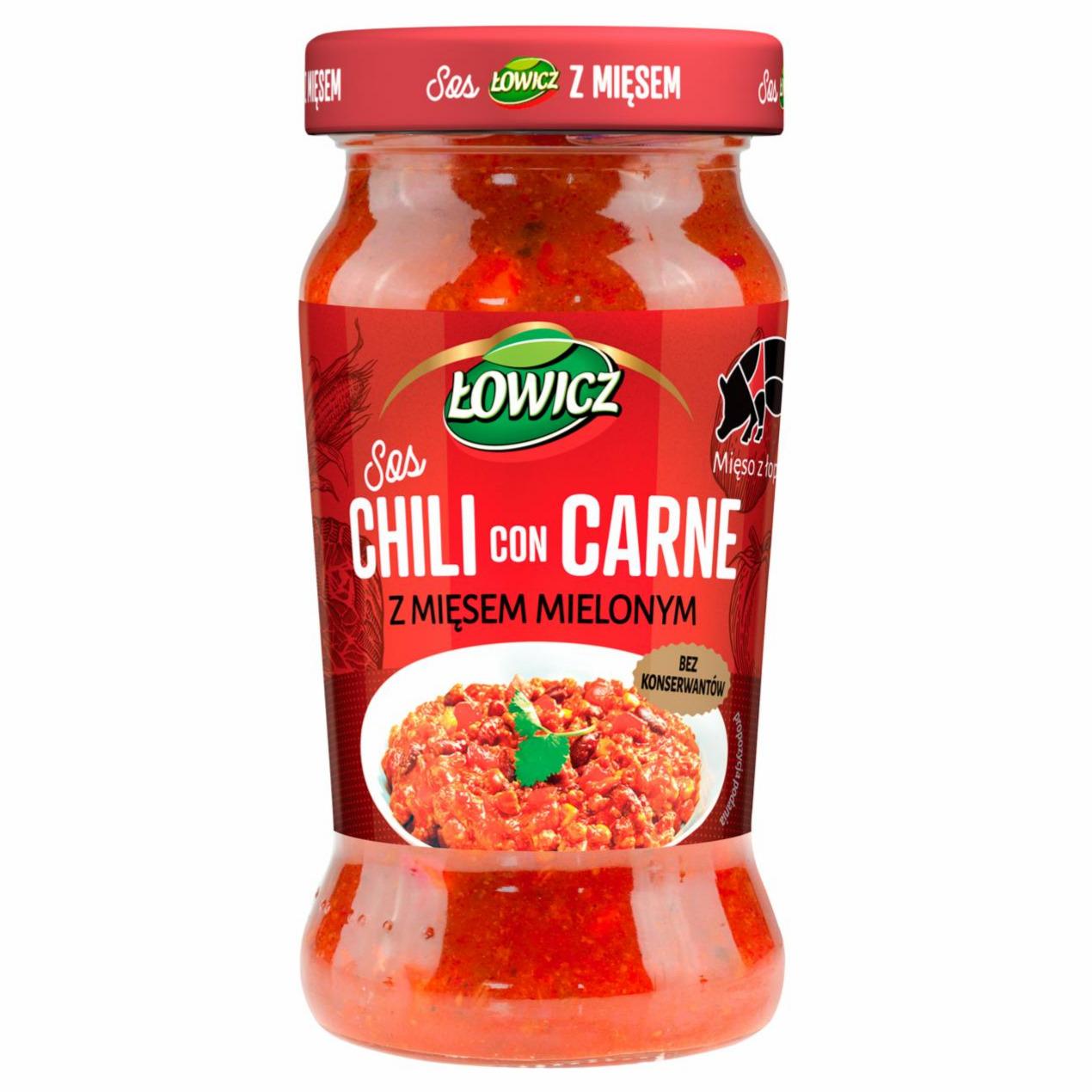 Zdjęcia - Sos chili con carne z mięsem mielonym Łowicz