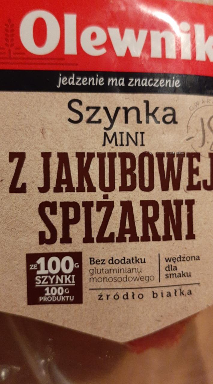 Zdjęcia - Szynka mini z Jakubowej spiżarni Olewnik