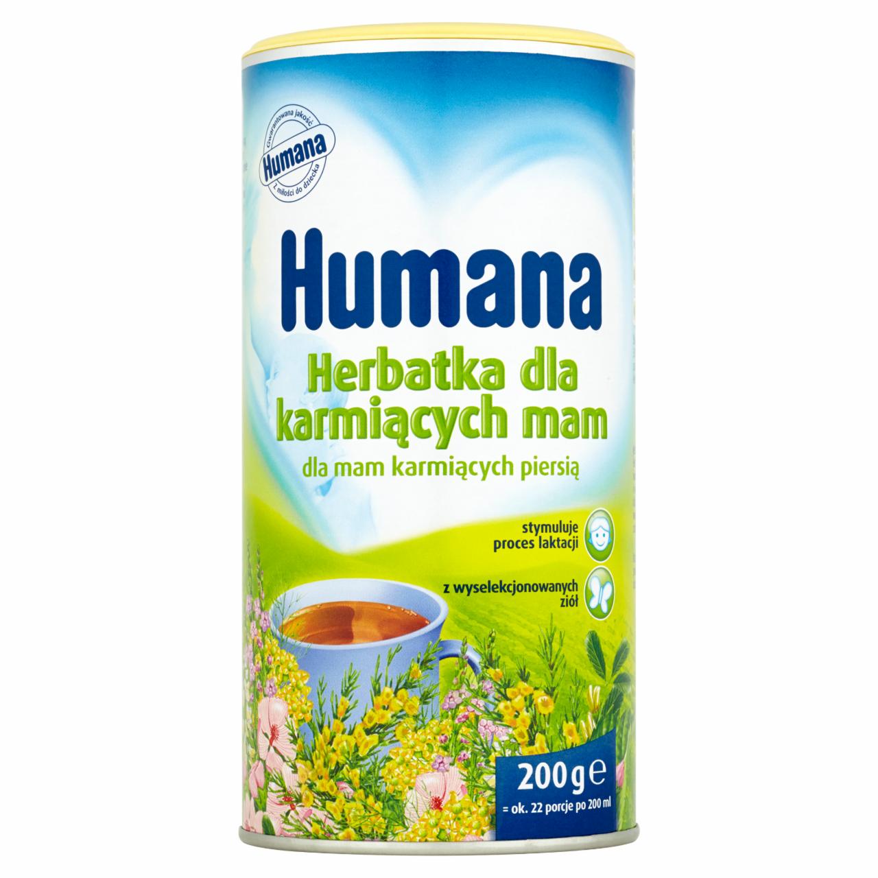 Zdjęcia - Humana Herbatka dla mam karmiących piersią 200 g