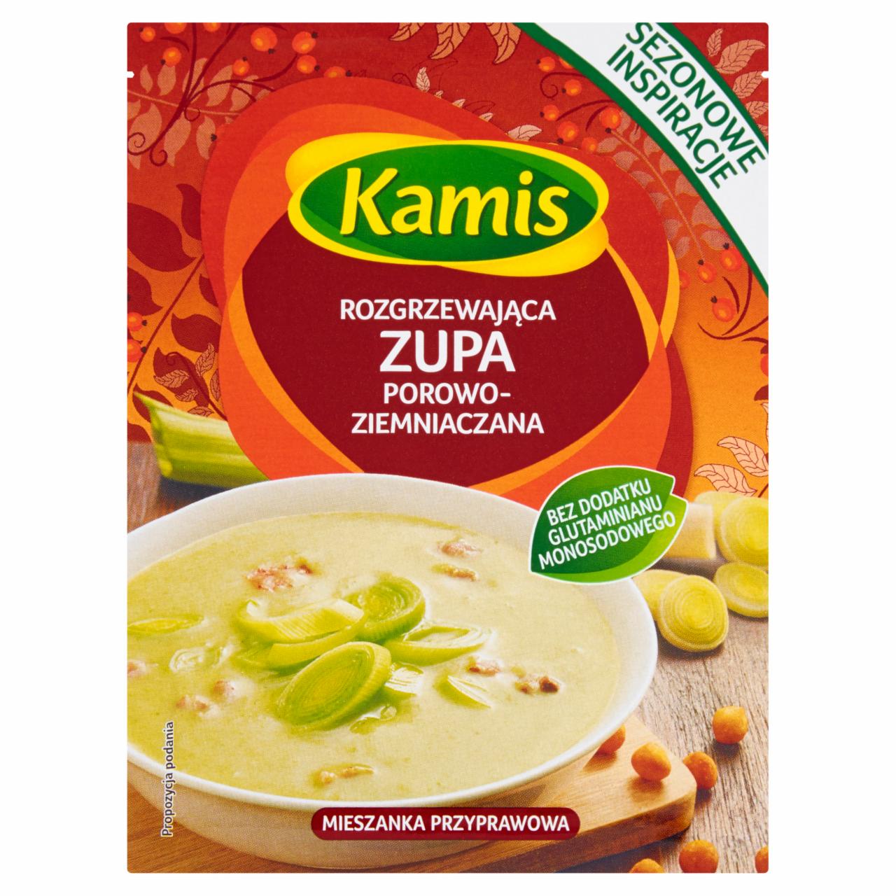 Zdjęcia - Kamis Rozgrzewająca zupa porowo-ziemniaczana Mieszanka przyprawowa 15 g