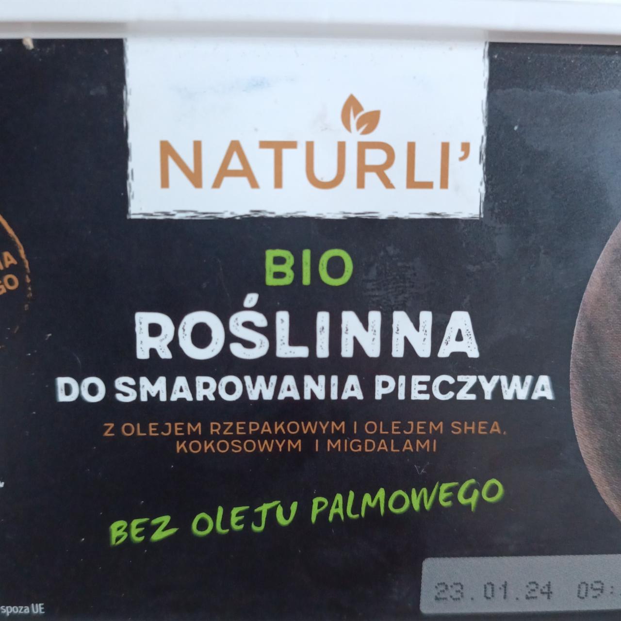 Zdjęcia - Bio Roślinna do smarowania pieczywa Naturli