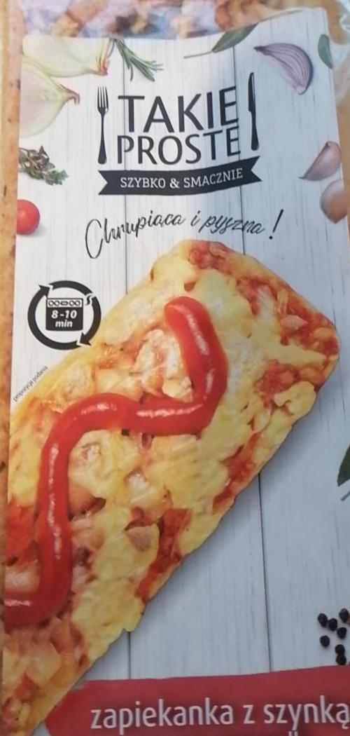 Zdjęcia - Zapiekanka z szynką i serem mozzarella Takie proste