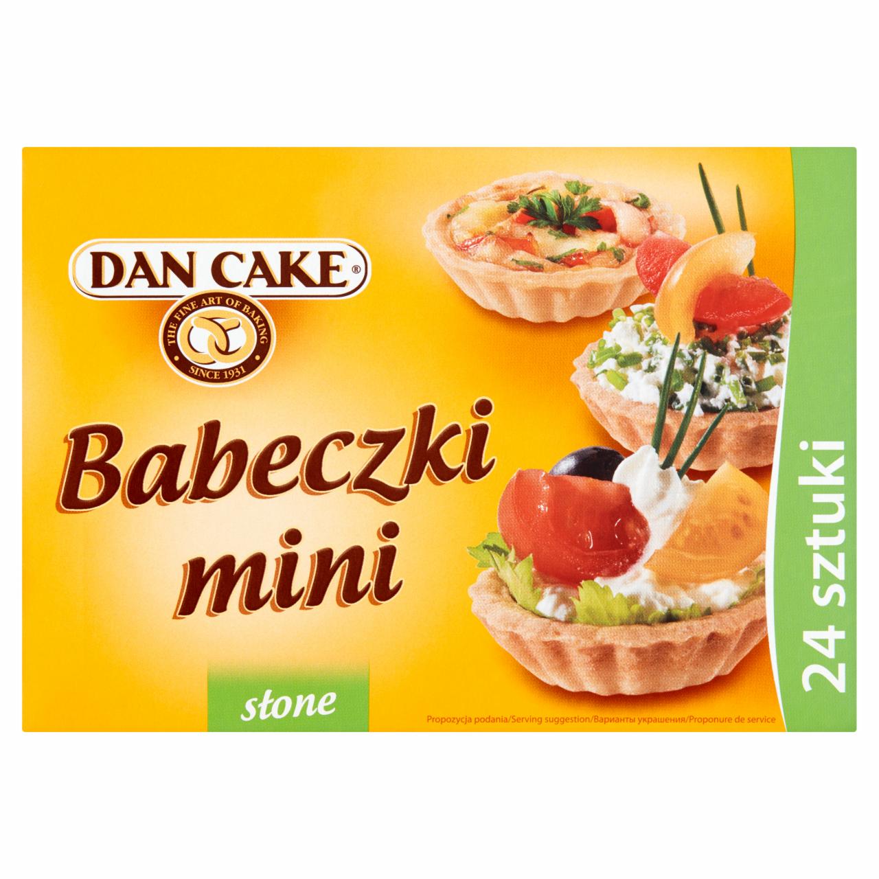 Zdjęcia - Dan Cake Babeczki mini słone 165 g (24 sztuki)