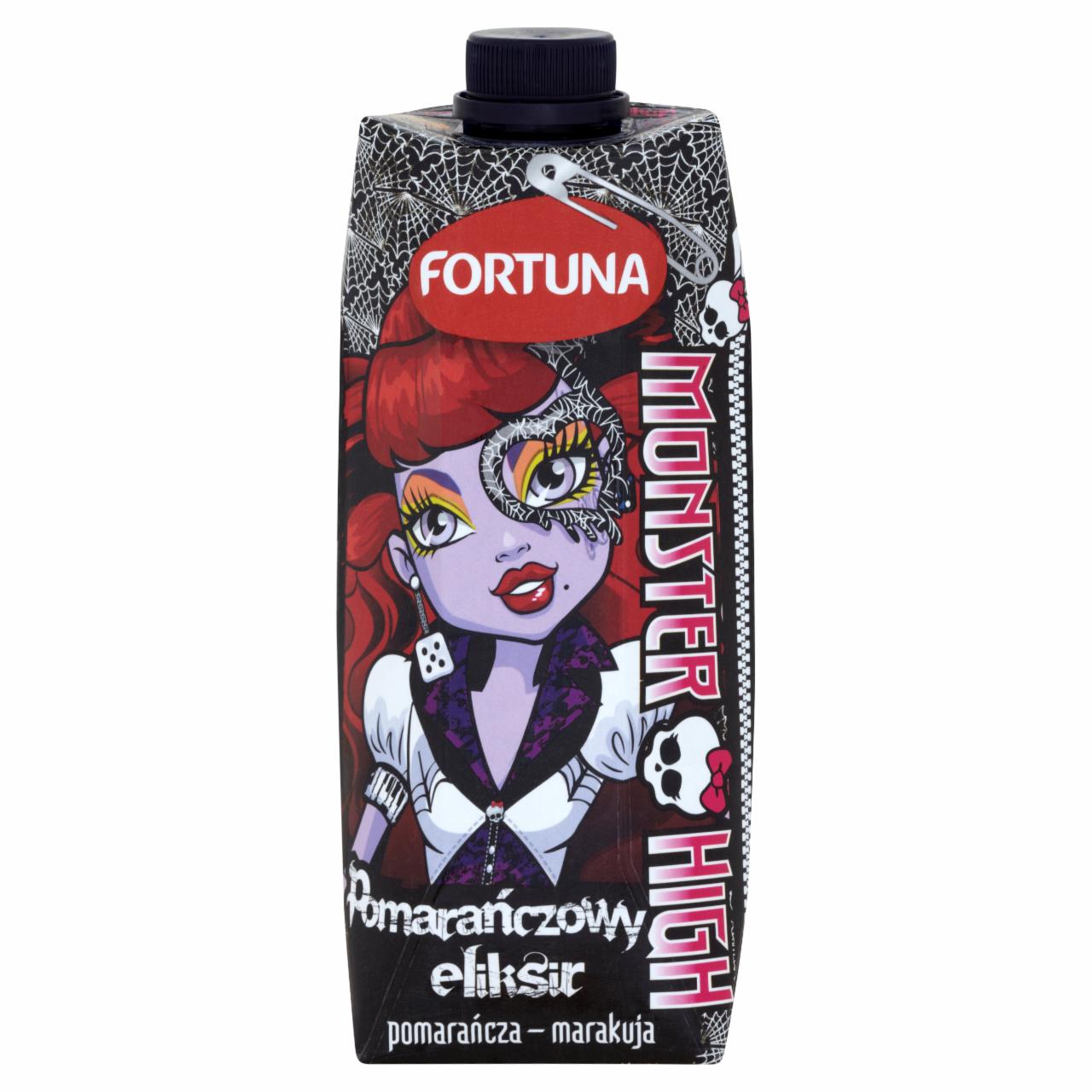 Zdjęcia - Fortuna Monster High Pomarańczowy eliksir Napój pomarańcza-marakuja 500 ml