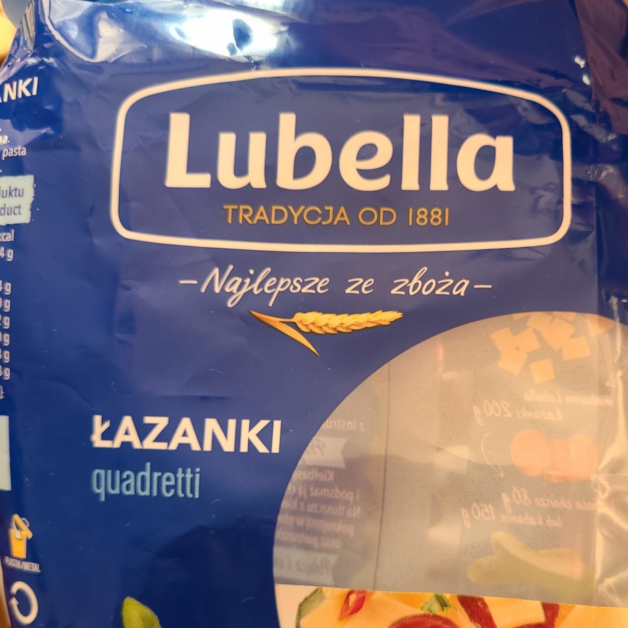 Zdjęcia - Łazanki quadretti Lubella