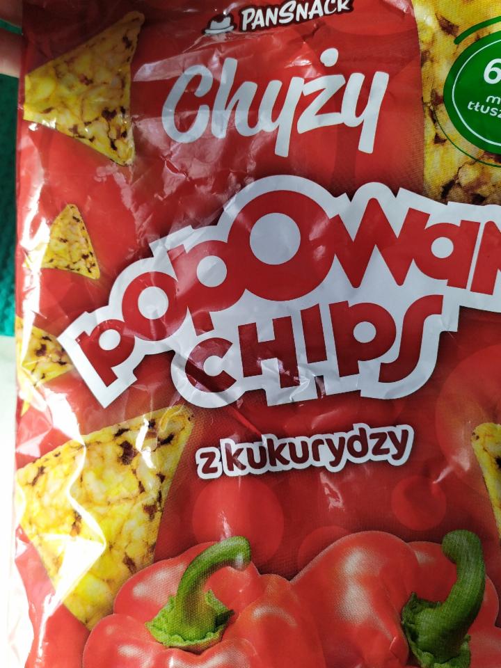 Zdjęcia - Chyży popowany chips z kukurydzy papryka Pan Snack