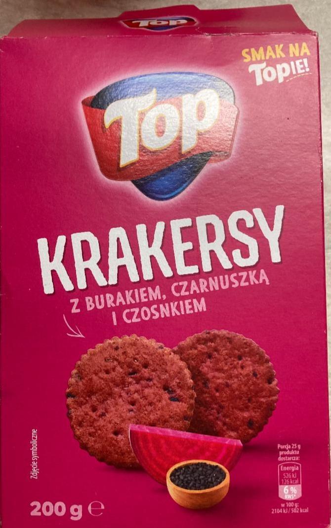 Zdjęcia - krakersy top buraczki