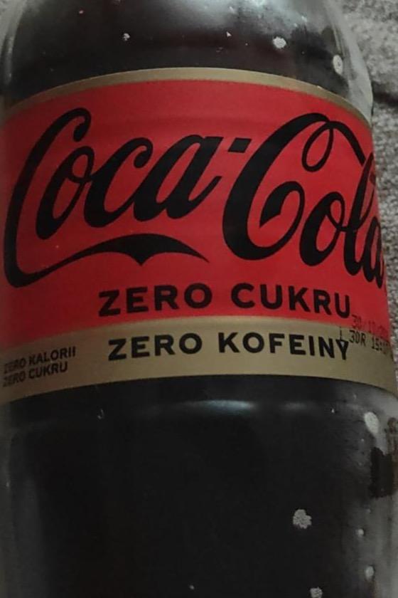 Zdjęcia - Napój zero cukru bez kofeiny Coca-Cola