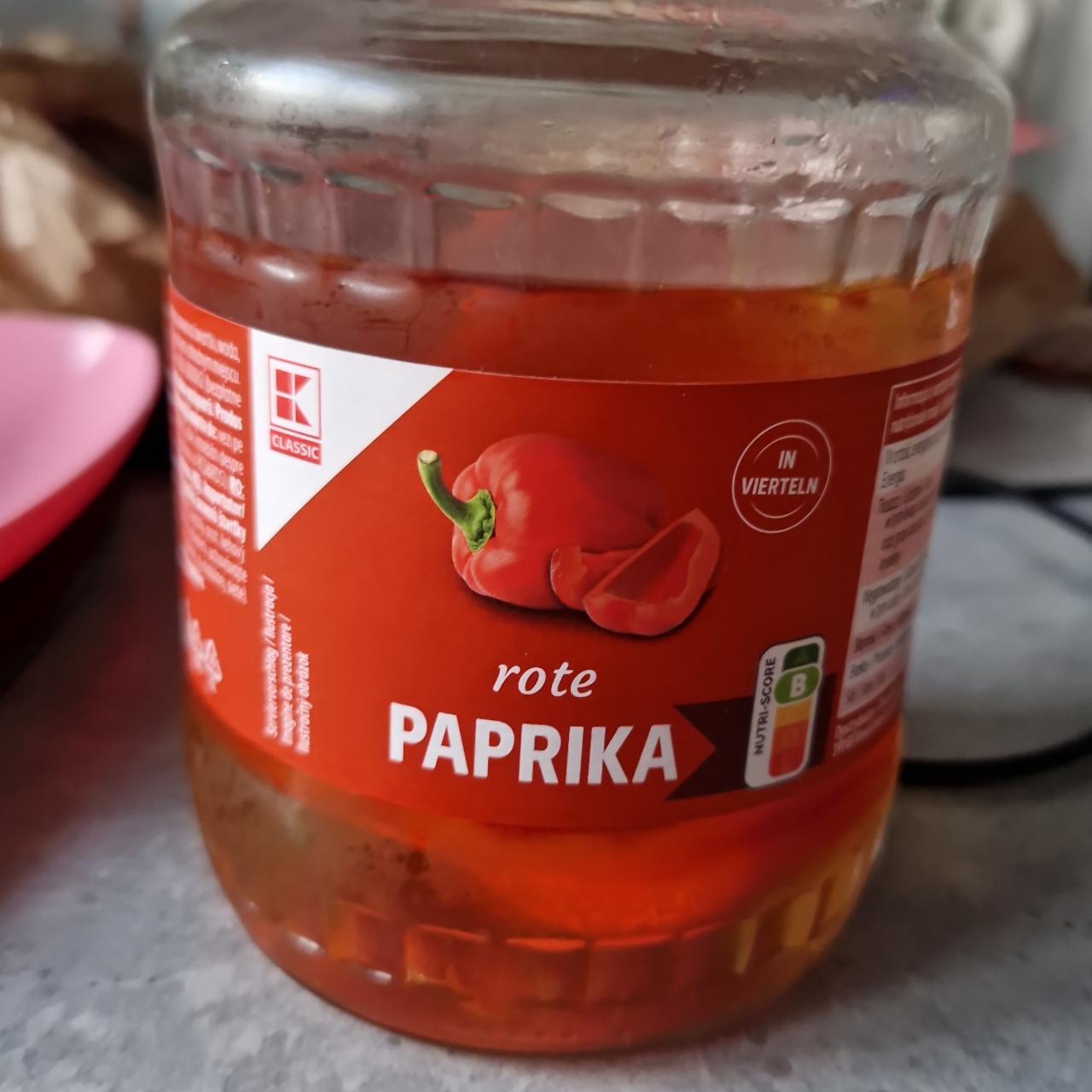 Zdjęcia - rote Paprika Classic Kaufland