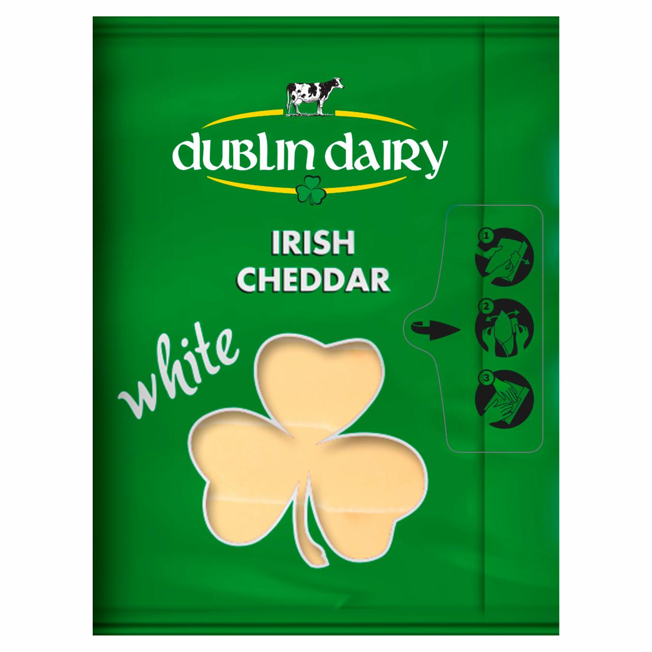 Zdjęcia - Dublin Dairy Ser Cheddar White w plastrach 150 g