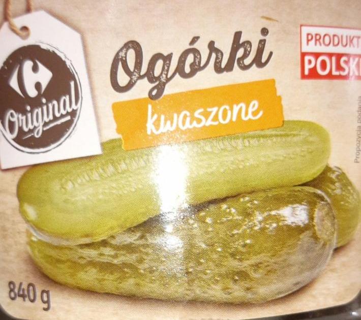 Zdjęcia - Carrefour Ogórki kwaszone