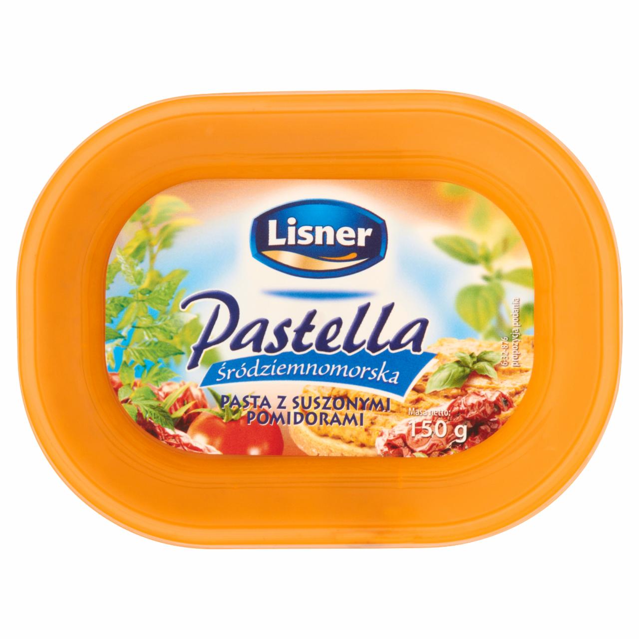 Zdjęcia - Lisner Pastella śródziemnomorska Pasta z suszonymi pomidorami 150 g