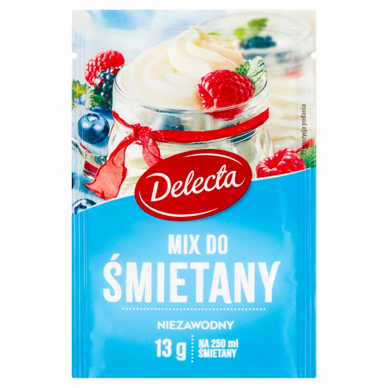 Zdjęcia - Delecta Mix do śmietany 13 g