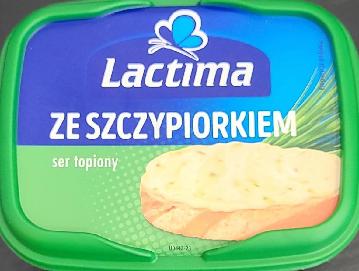 Zdjęcia - Ser topiony ze szczypiorkiem Lactima