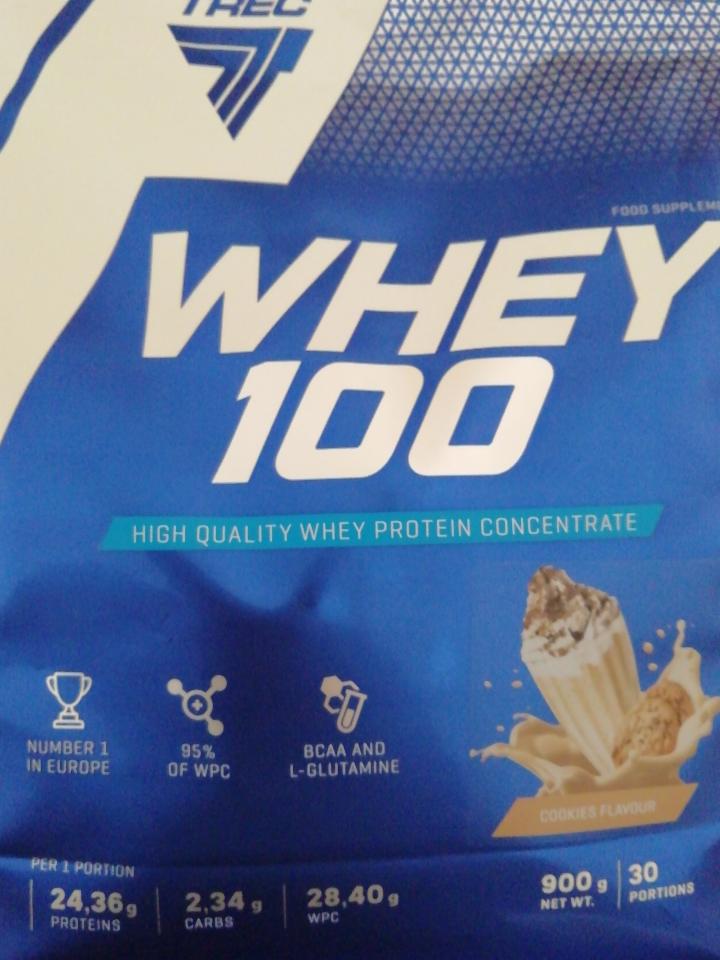 Zdjęcia - Whey 100 protein concentrate cookies
