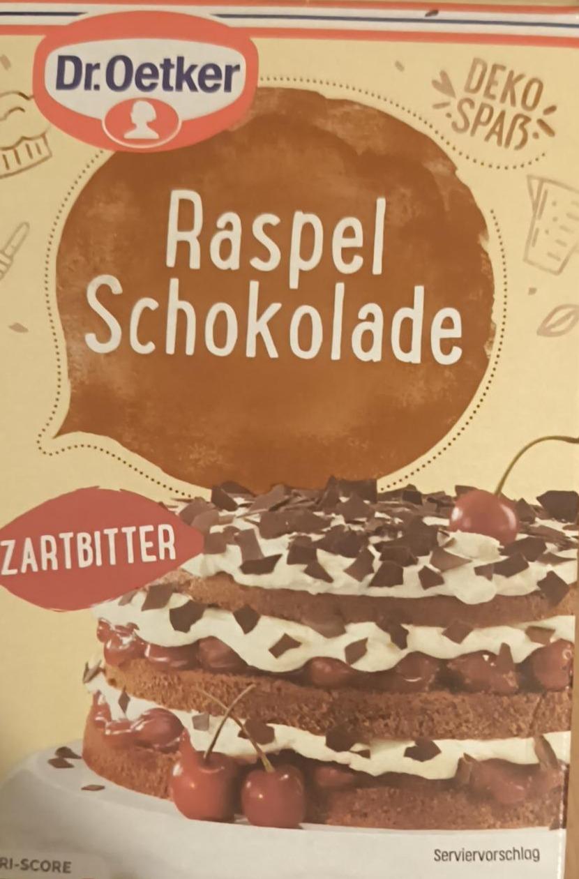 Zdjęcia - raspel Schokolade Dr. Oetker