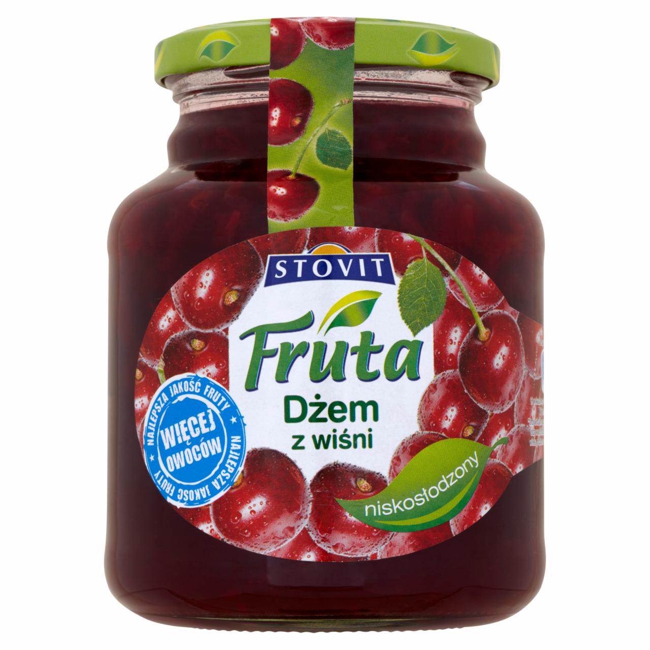 Zdjęcia - Stovit Fruta Dżem z wiśni niskosłodzony 500 g