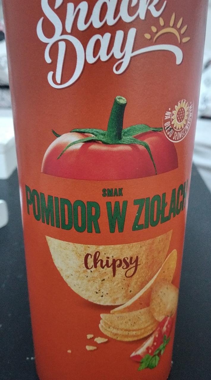 Zdjęcia - Chipsy Pomidor w ziołach Snack Day