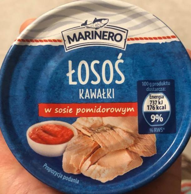 Zdjęcia - Łosoś kawałki w sosie pomidorowym Marinero