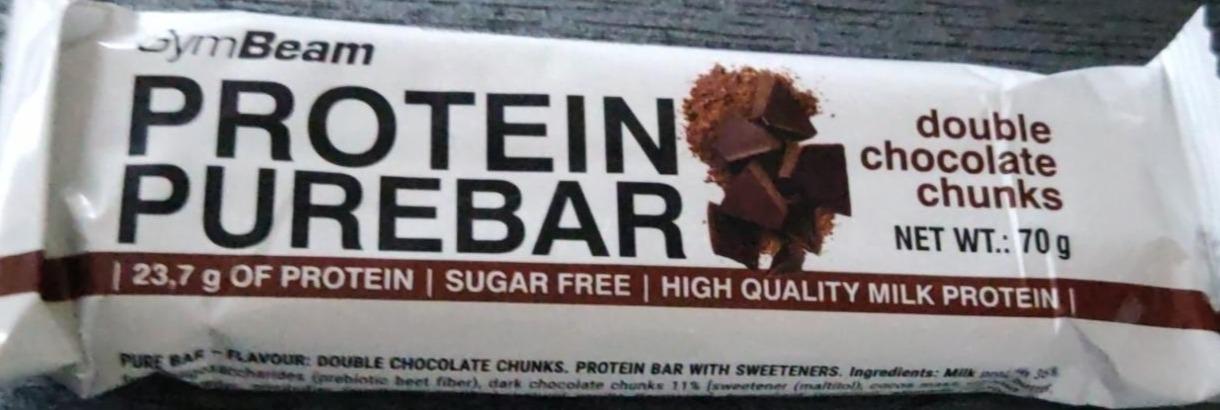 Zdjęcia - Protein bar Gymbeam doble chocalate