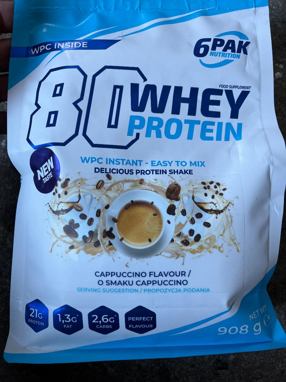 Zdjęcia - whey protein cappuccino 6Pak nutrition