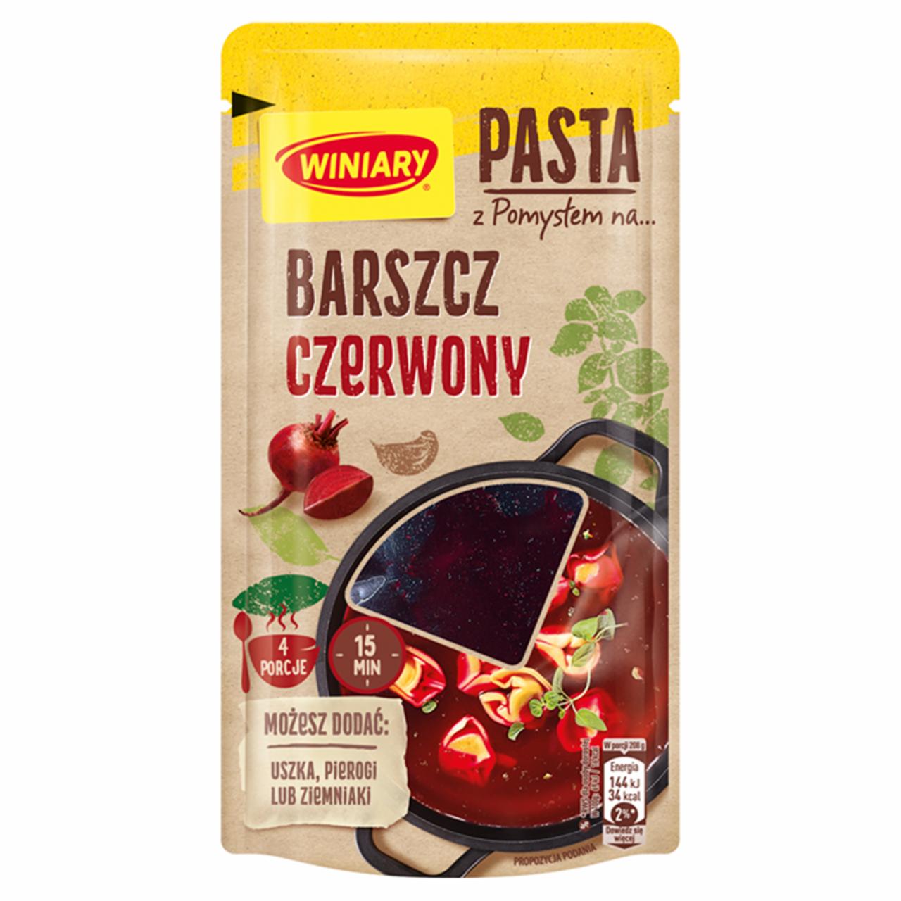 Zdjęcia - Winiary Pasta z pomysłem na... barszcz czerwony 80 g