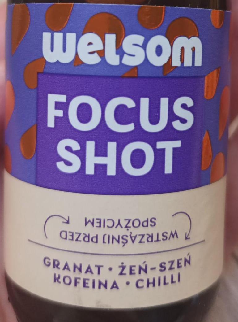 Zdjęcia - Focus Shot granat żeń szeń kofeina chilli Welsom