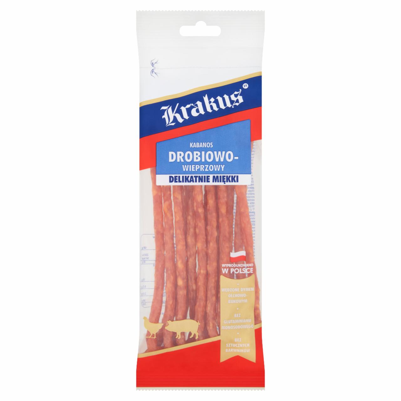 Zdjęcia - Krakus Kabanos drobiowo-wieprzowy 95 g