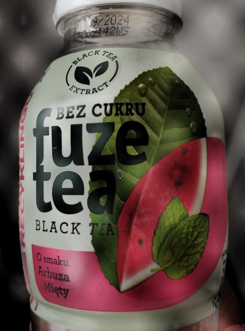 Zdjęcia - Black tea o smaku arbuza i mięty bez cukru Fuzetea