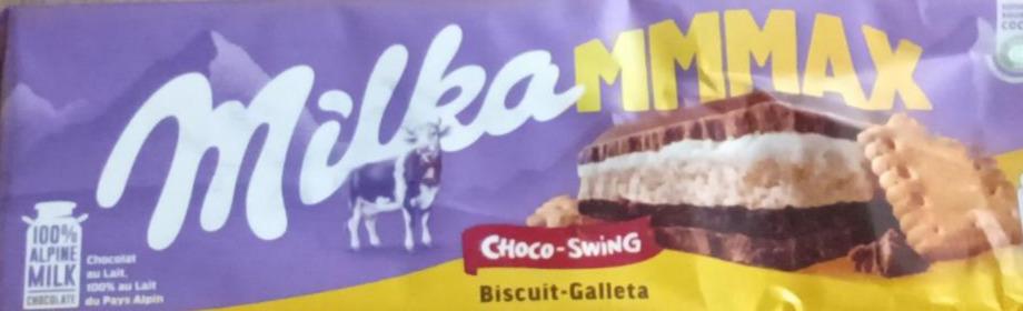 Zdjęcia - MMMAX choco-swing biscuit galleta Milka