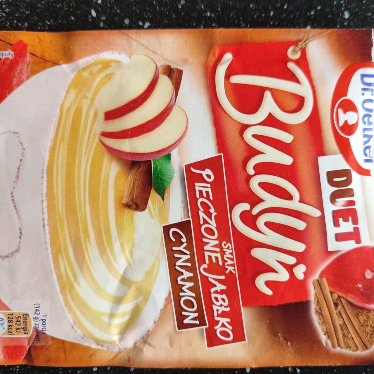 Zdjęcia - Duet Budyń smak pieczone jabłko cynamon Dr. Oetker