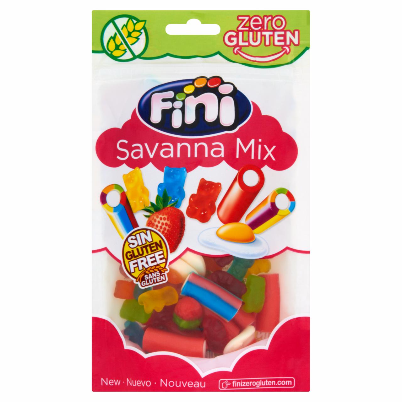 Zdjęcia - Fini Savanna Mix Żelki o smaku owocowym 160 g