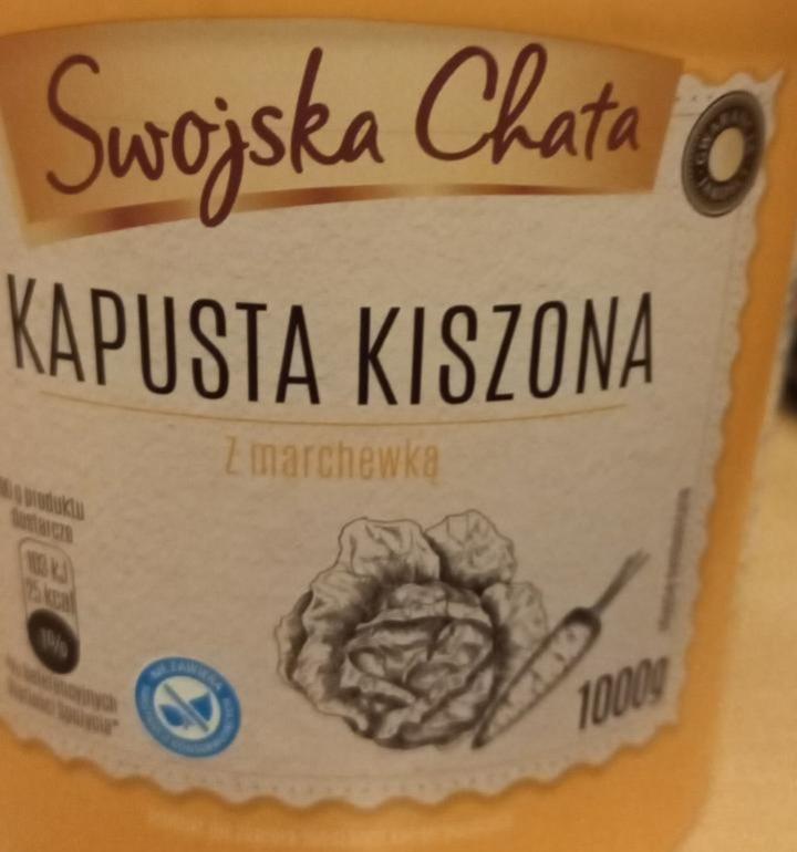 Zdjęcia - kapusta kiszona z marchewką swojska chata