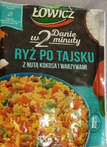 Zdjęcia - Ryż po tajsku z nutą kokosa i warzywami Łowicz