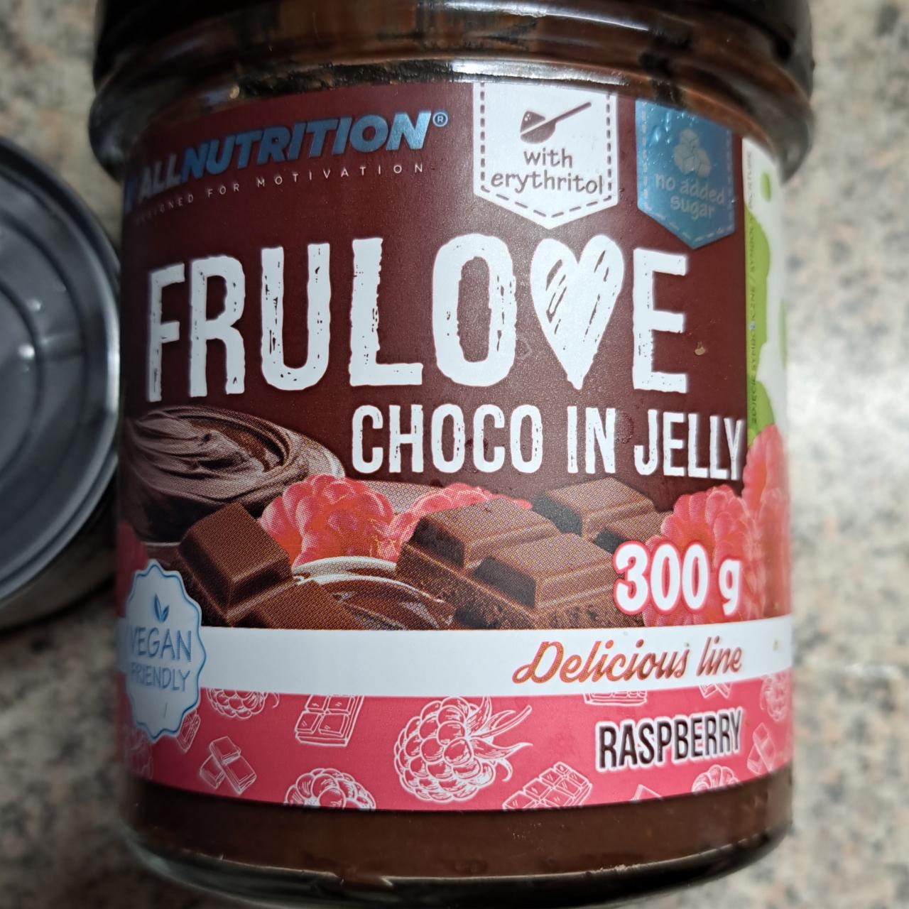 Zdjęcia - Choco in Jelly raspberry Allnutrition