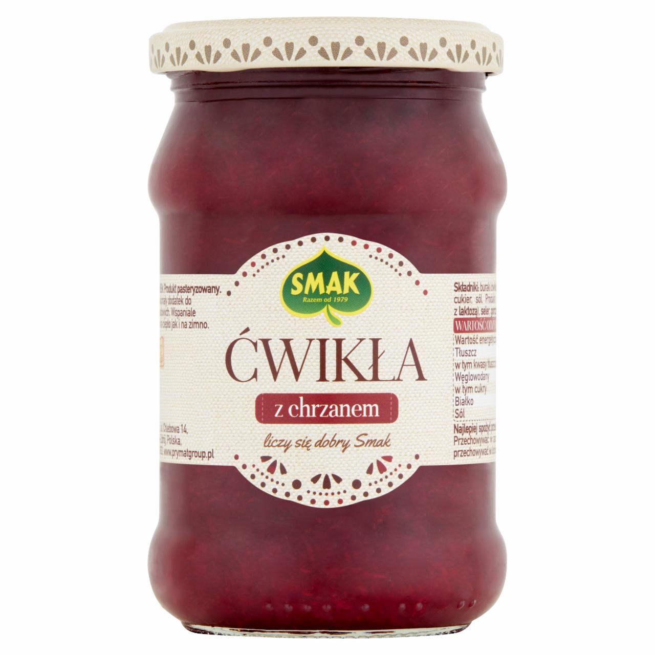 Zdjęcia - Ćwikła z chrzanem 290 g Smak