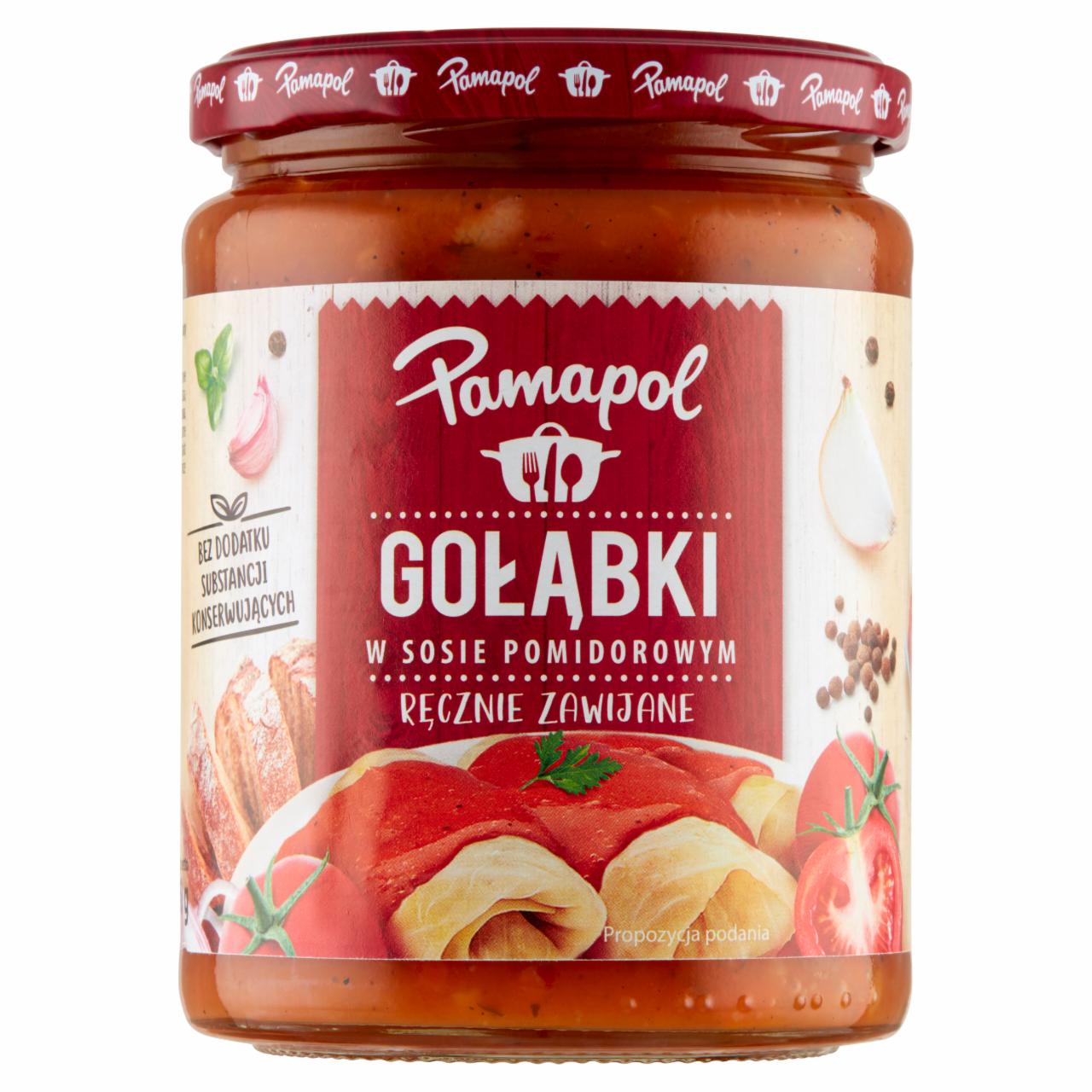 Zdjęcia - Pamapol Gołąbki w sosie pomidorowym 500 g