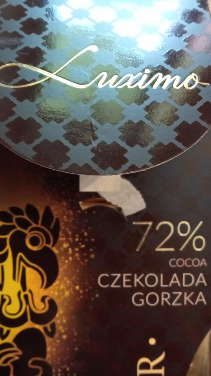 Zdjęcia - Luximo Ekwador czekolada gorzka 72%